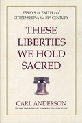 Cover: These Liberties We Hold Sacred - Simon + Schuster LLC