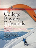 Cover: College Physics Essentials, Eighth Edition - CRC Press