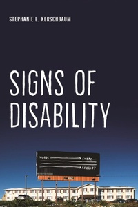 Enlarge image Cover: Signs of Disability - New York University Press