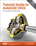 Cover: Tutorial Guide to AutoCAD 2023 - SDC Publications