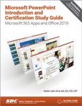 Cover: Microsoft PowerPoint Introduction and Certification Study Guide - SDC Publications
