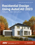 Cover: Residential Design Using AutoCAD 2023 - SDC Publications