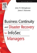 Cover: Business Continuity and Disaster Recovery for InfoSec Managers - Elsevier