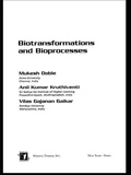 Cover: Biotransformations and Bioprocesses - CRC Press
