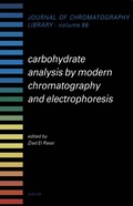 Bild: Carbohydrate Analysis by Modern Chromatography and Electrophoresis - Elsevier