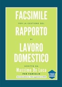 Abbildung von: Facsimile per la gestione del rapporto di lavoro domestico - Streetlib