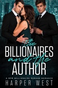 Cover: The Billionaires and The Author - Harper West