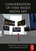Cover: Conservation of Time-Based Media Art - Routledge