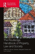 Cover: The Routledge Handbook of Property, Law and Society - Routledge