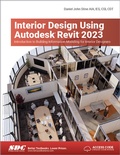 Cover: Interior Design Using Autodesk Revit 2023 - SDC Publications