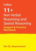 Cover: 11+ Non-Verbal Reasoning and Spatial Reasoning Support and Practice Workbook - Collins