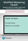 Cover: Modified Mastering Health with Pearson Etext -- Combo Access Card -- For Health - Pearson
