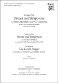 Cover: Preces and Responses - Oxford University Press