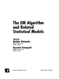 Abbildung von: The EM Algorithm and Related Statistical Models - CRC Press
