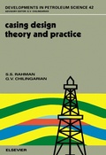 Cover: Casing Design - Theory and Practice - Elsevier