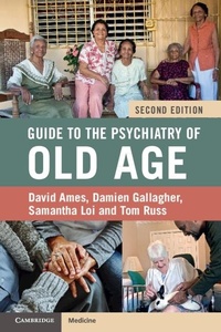 Abbildung von: Guide to the Psychiatry of Old Age - Cambridge University Press