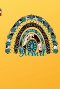 Cover: Blessed Turquoise Rainbow Notebook - Lulu.com