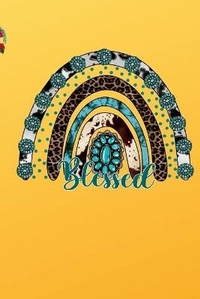 Enlarge image Cover: Blessed Turquoise Rainbow Notebook - Lulu.com