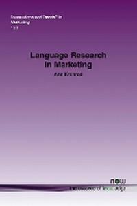 Enlarge image Cover: Language Research in Marketing - now publishers Inc