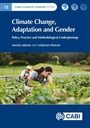 Cover: Climate Change, Adaptation and Gender - CABI Publishing