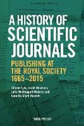 Cover: A History of Scientific Journals - UCL Press
