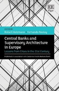 Cover: Central Banks and Supervisory Architecture in Europe - Edward Elgar Publishing