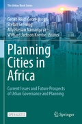 Cover: Planning Cities in Africa - Springer