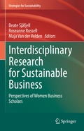 Cover: Interdisciplinary Research for Sustainable Business - Springer