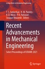 Cover: Recent Advancements in Mechanical Engineering - Springer