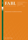 Cover: FABL Fremden- und Asylrechtliche Bl&auml;tter - Jan Sramek Verlag KG