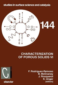 Enlarge image Cover: Characterization of Porous Solids VI - Elsevier