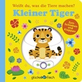 Cover: Gl&uuml;cksfisch: Wei&szlig;t du, was die Tiere machen? Kleiner Tiger (Tier-Buch mit Schiebern und Klappen) - FISCHER Sauerl&auml;nder