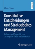 Cover: Konstitutive Entscheidungen und Strategisches Management - Springer Gabler