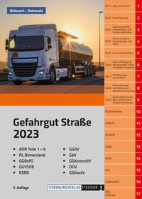 Abbildung von: ADR 2023 - Gefahrgut Straße - Verkehrs-Verlag Fischer