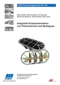 Cover: Integrierte Prozesssimulation von Thermoformen und Spritzguss - Europ&auml;ische Forschungsgesellschaft f&uuml;r Blechverarbeitung e.V. (EFB)