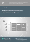 Cover: Methode zum adaptionsorientierten Produktstrukturmanagement - Fraunhofer Verlag
