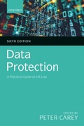 Cover: Data Protection - OUP eBook