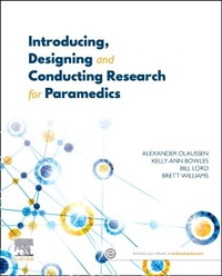 Enlarge image Cover: Introducing, Designing and Conducting Research for Paramedics - Elsevier
