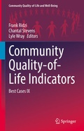 Cover: Community Quality-of-Life Indicators - Springer