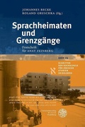 Cover: Sprachheimaten und Grenzg&auml;nge - Universit&auml;tsverlag Winter