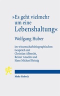 Cover: "Es geht vielmehr um eine Lebenshaltung" - Mohr Siebeck