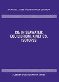 Cover: CO2 in Seawater: Equilibrium, Kinetics, Isotopes: Volume 65 - Elsevier