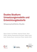 Cover: Duales Studium: Umsetzungsmodelle und Entwicklungsbedarfe - wbv Media