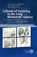 Cover: Women and Public Speech in Manuals of Rhetoric, Journalism, Autobiography and Fiction - Universit&auml;tsverlag Winter