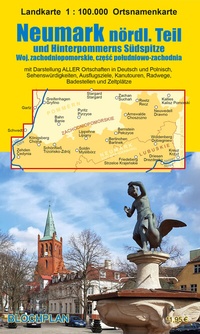 Abbildung von: Landkarte Neumark - nördlicher Teil - BLOCHPLAN