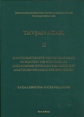 Cover: Die Steinartefakte von Tavsan Adasi im Kontext des kulturellen Austausches zwischen der &Auml;g&auml;is und Anatolien w&auml;hrend der Bronzezeit. - Beier & Beran