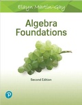 Cover: Algebra Foundations - Pearson