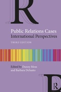 Cover: Public Relations Cases - Routledge