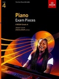 Cover: Piano Exam Pieces 2023 & 2024, ABRSM Grade 4 - Associated Board of the Royal Schools of Music
