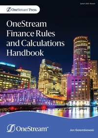 Abbildung von: OneStream Finance Rules and Calculations Handbook - Onestream Press